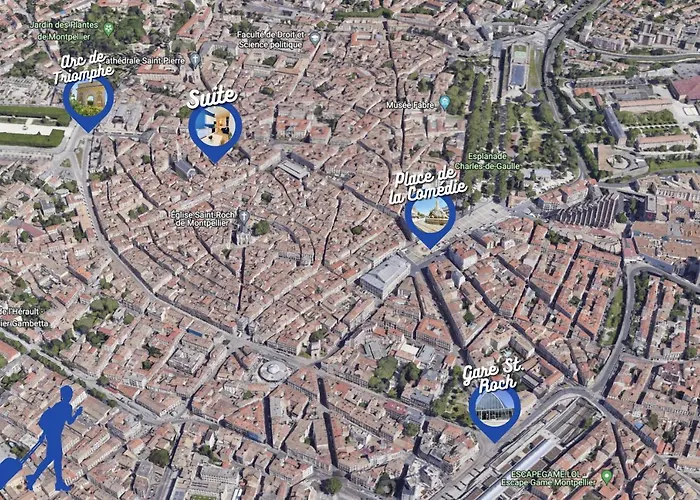 Perle Bleue - Charme & Serenite Hyper-centre * مونبيلييه